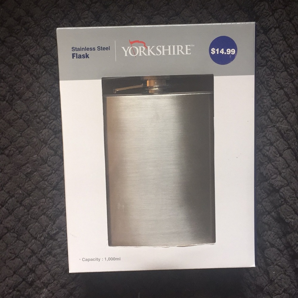Huge stainless steel flask